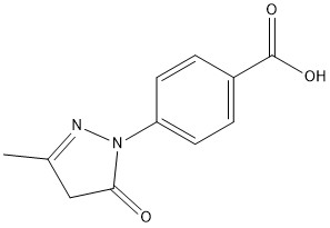 1-(4-羧基苯基)-3-甲基-5-吡唑酮