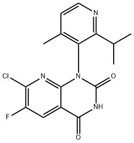 7-氯-6-氟-1-(2-异丙基-4-甲基吡啶-3-基)吡啶并[2,3-D]嘧啶-2,4(1H,3H)-二酮